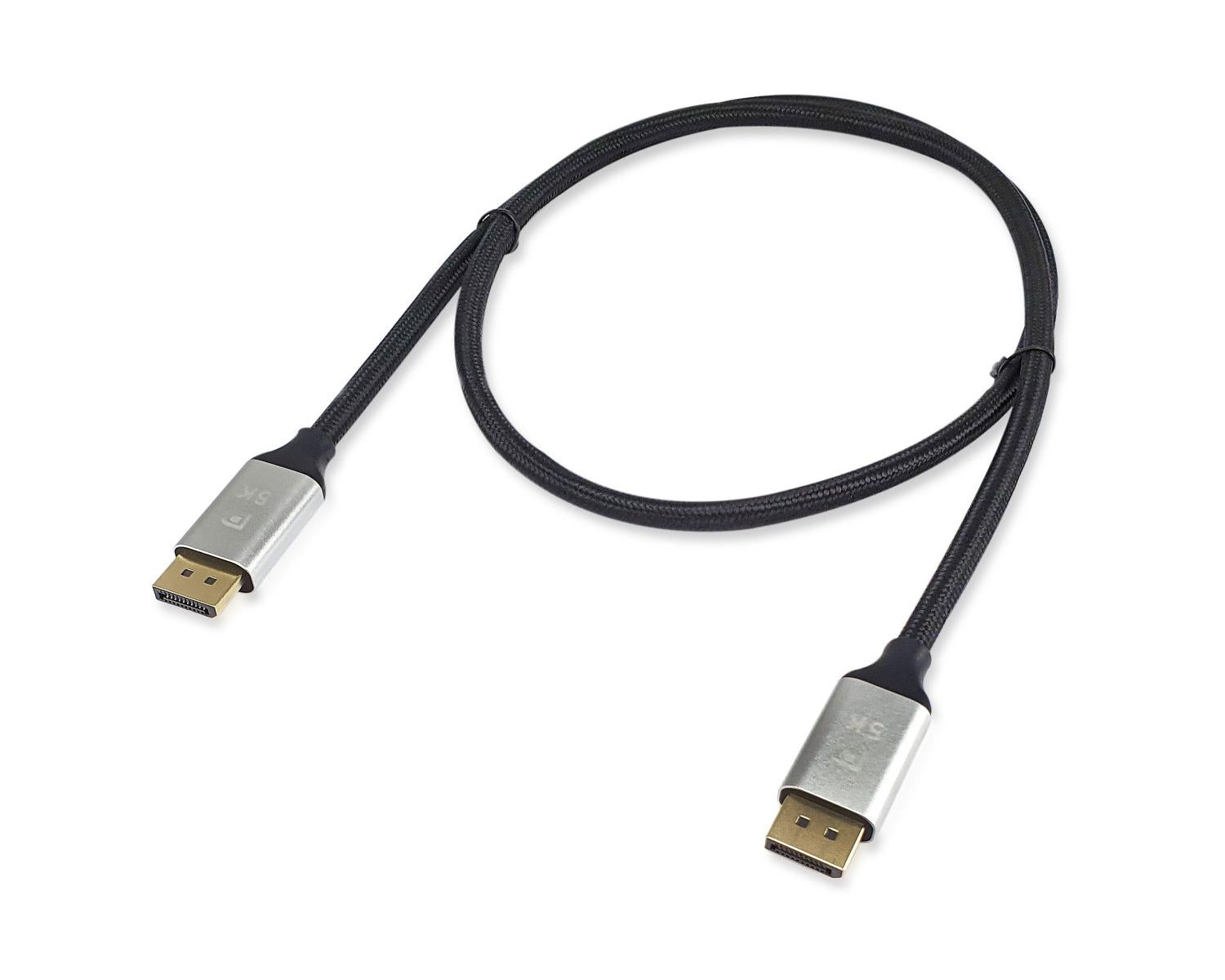 Equip 119265 cavo DisplayPort 5 m Alluminio, Nero