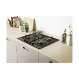 Candy Idea CHW6BRBB Piano Cottura da Incasso Gas 4 Fornelli Nero