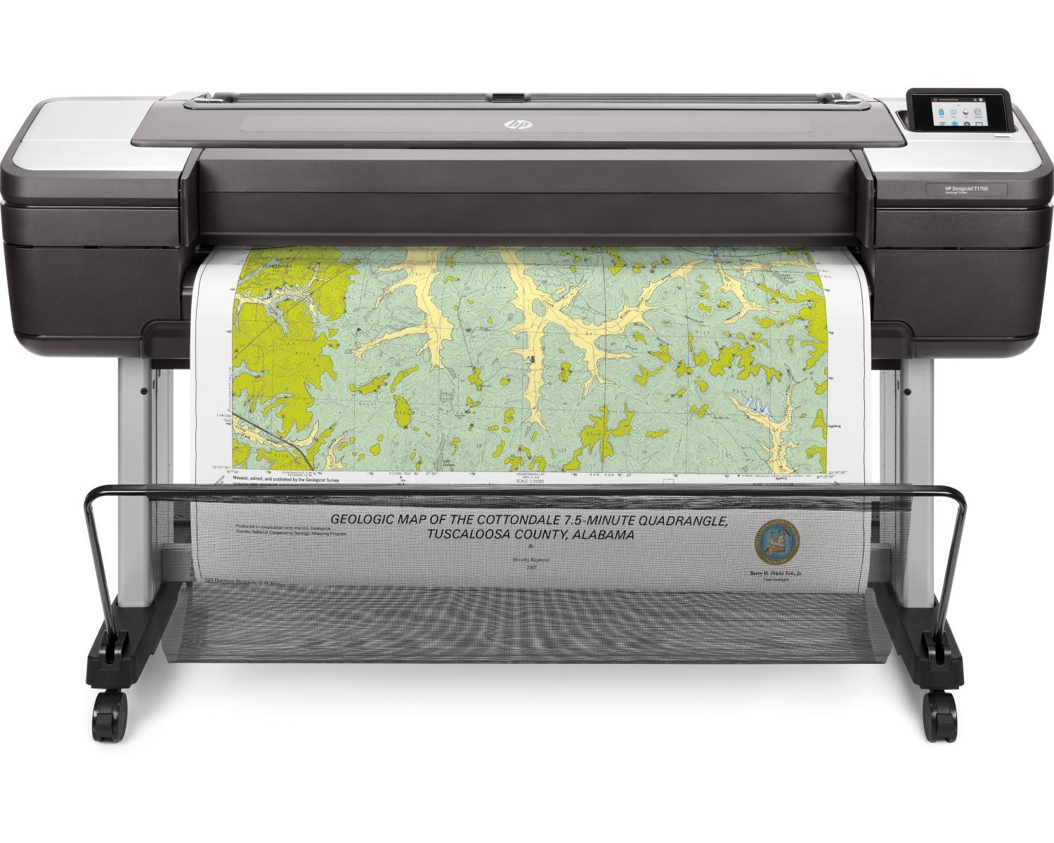 HP W6B55A Stampante Grandi Formati Getto d'Inchiostro a Colori 2400x1200 DPI 1118x1676 mm Nero