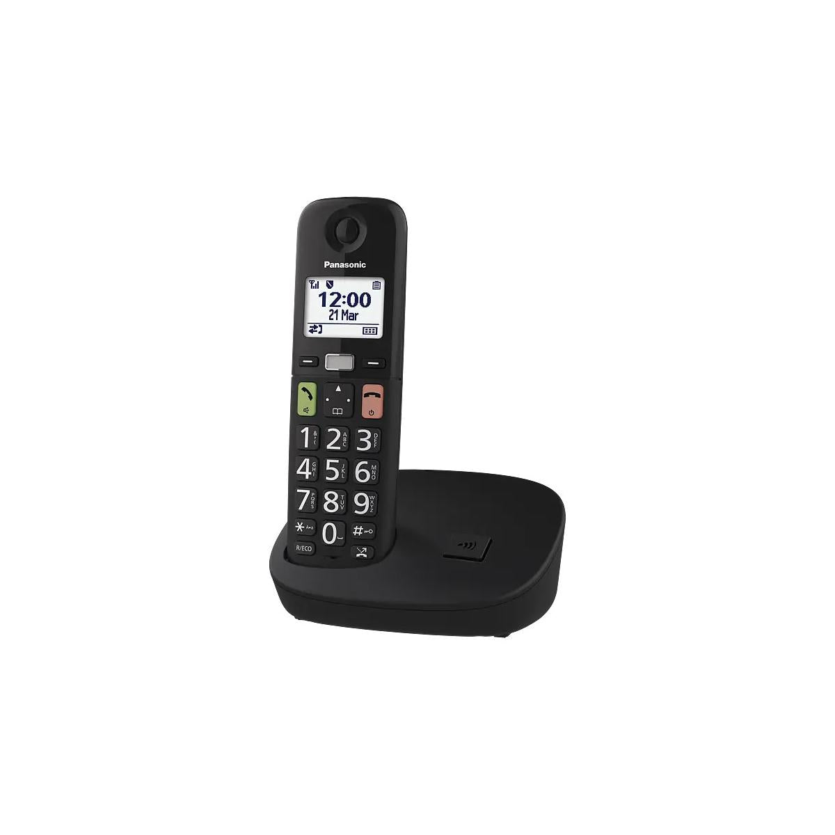 Panasonic KX-TGU110EXB telefono Telefono DECT Nero