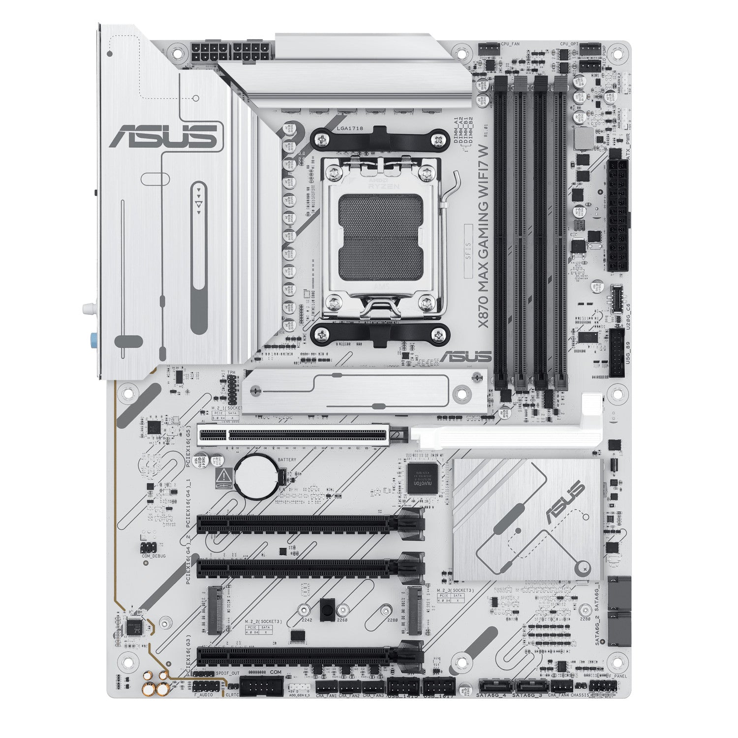 ASUS X870 MAX GAMING WIFI7 W AMD X870 Socket AM5 ATX