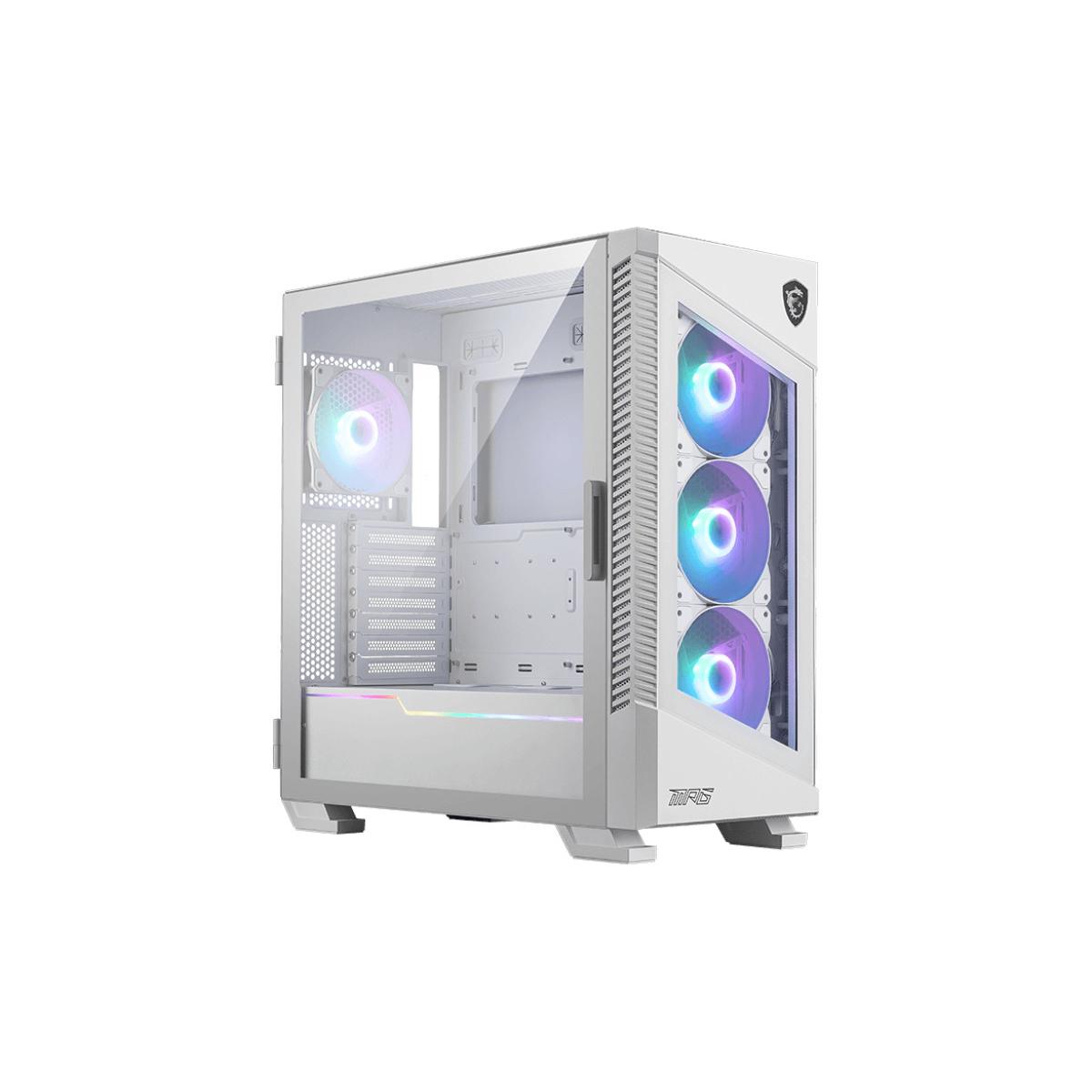 MSI MPG VELOX 100R WHITE computer case Midi Tower Bianco