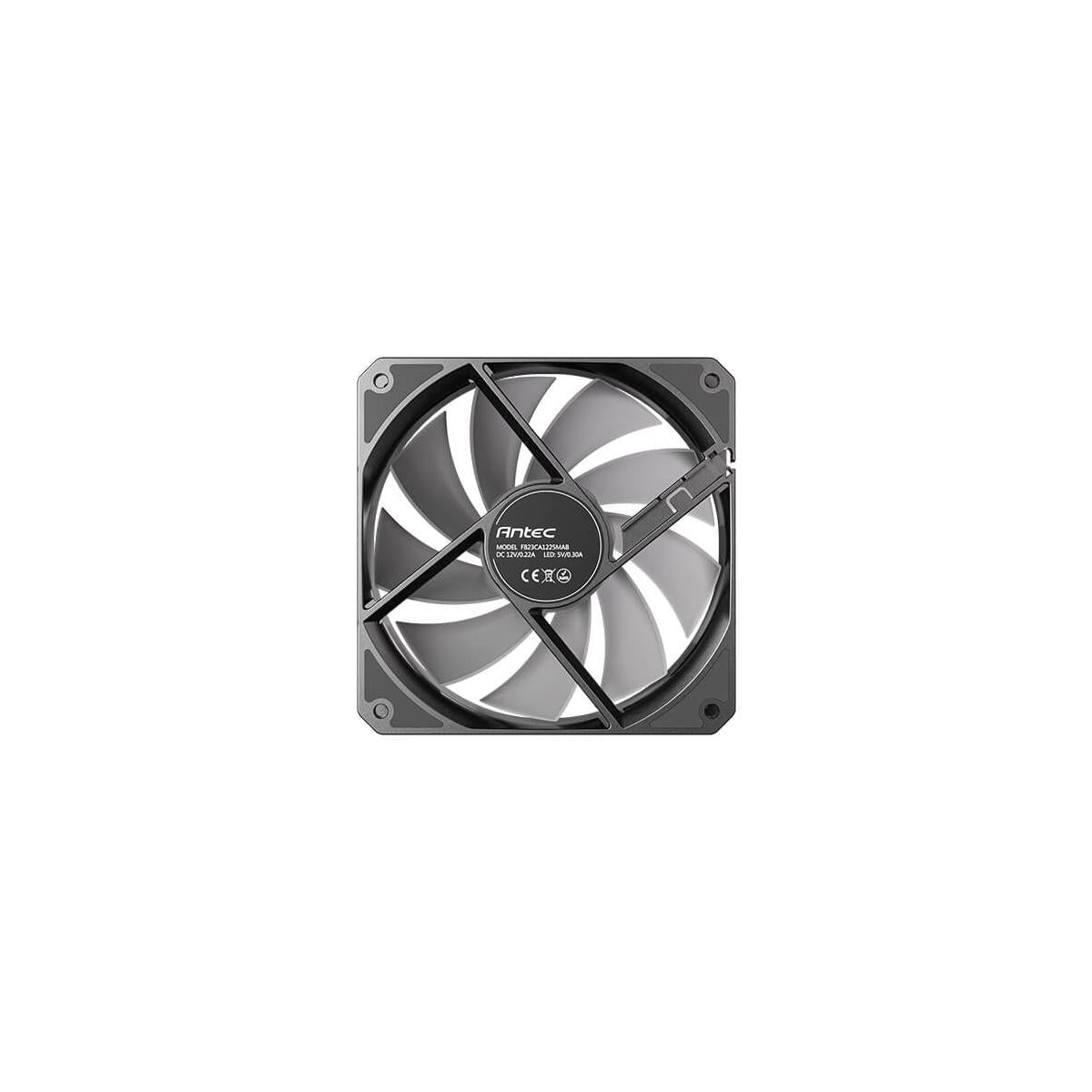 Antec P12 ARGB Case per computer Ventilatore Nero 3 pz