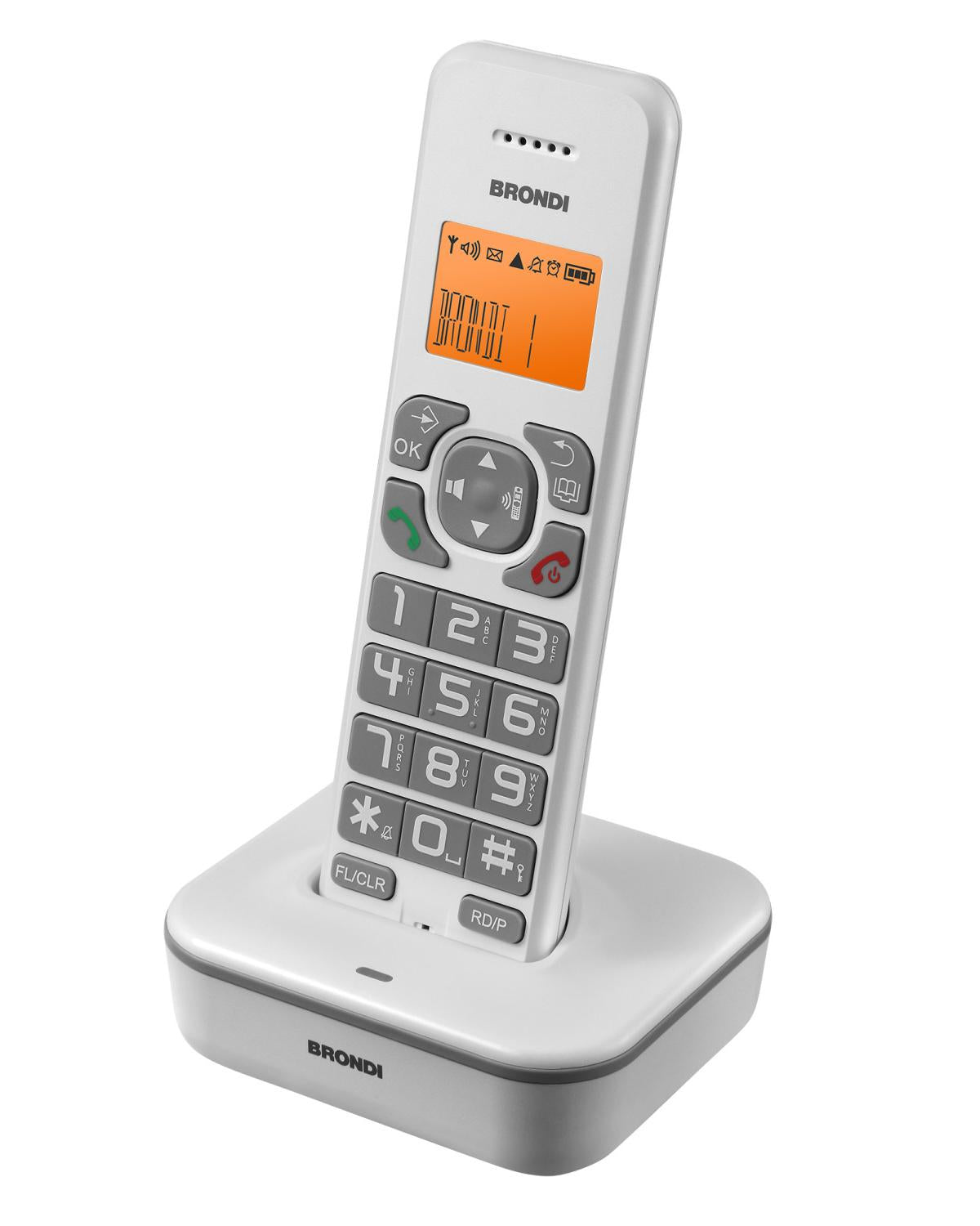 CORDLESS DECT GAP BRAVO STAR BIANCO GRIGIO