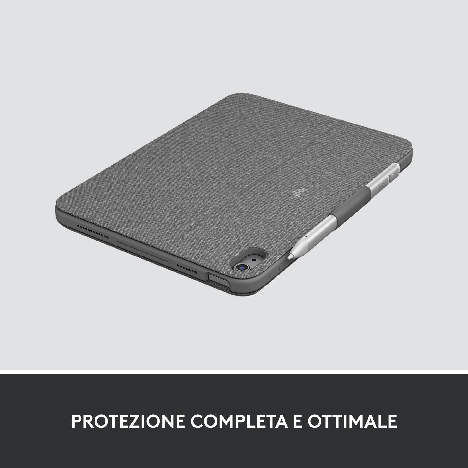Logitech Combo Touch Grigio Smart Connector QWERTY Italiano