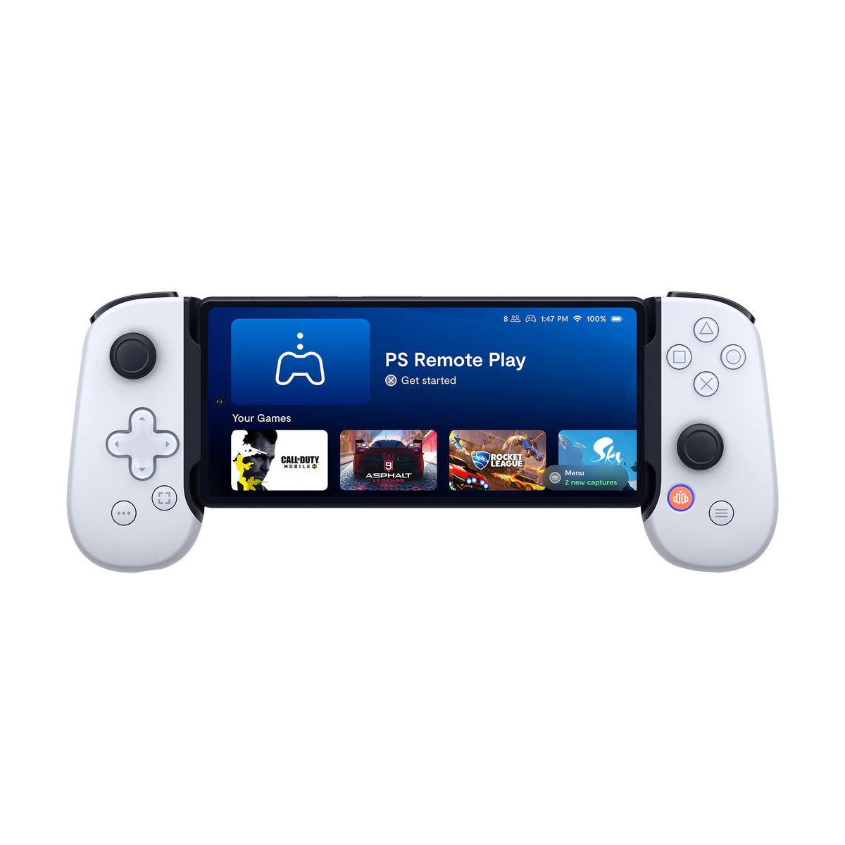 Backbone BKB.BB-51-W-S Playstation Gamepad Controller per Smartphone Android Edizione Playstation Grigio Chiaro