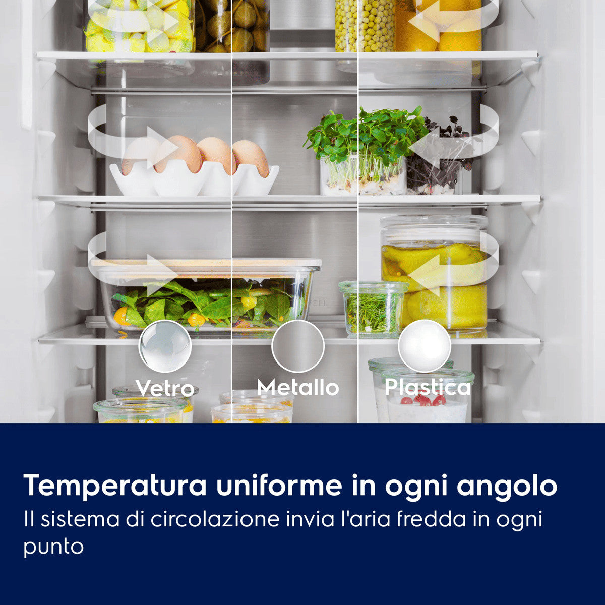 Electrolux KNG8CD18S frigorifero Da incasso 249 L Bianco