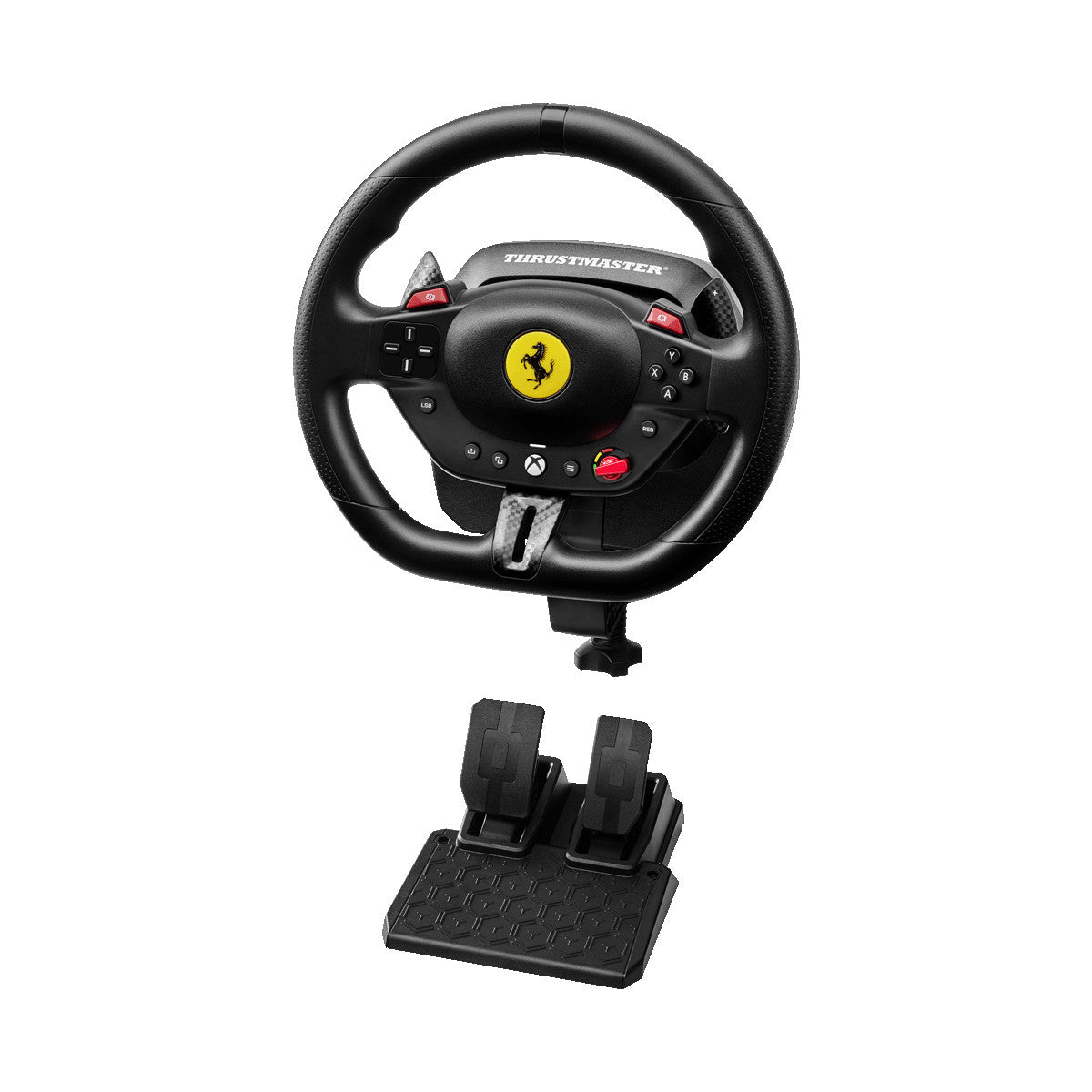Thrustmaster T98 Ferrari 296 GTS Nero USB Sterzo Pedali Analogico/Digitale PC, Xbox One, Xbox Series S, Xbox Series X
