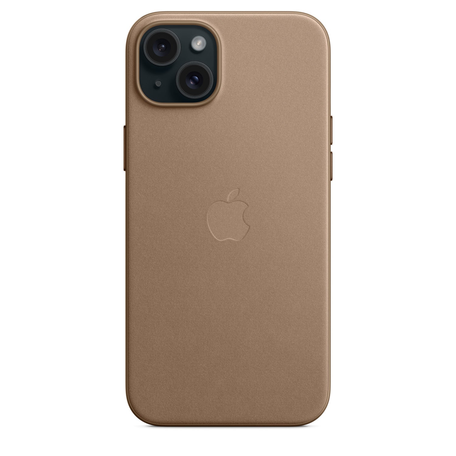 Apple Custodia Cover Case MagSafe in Tessuto Finewoven per Iphone 15 Plus A3094 Grigio Talpa