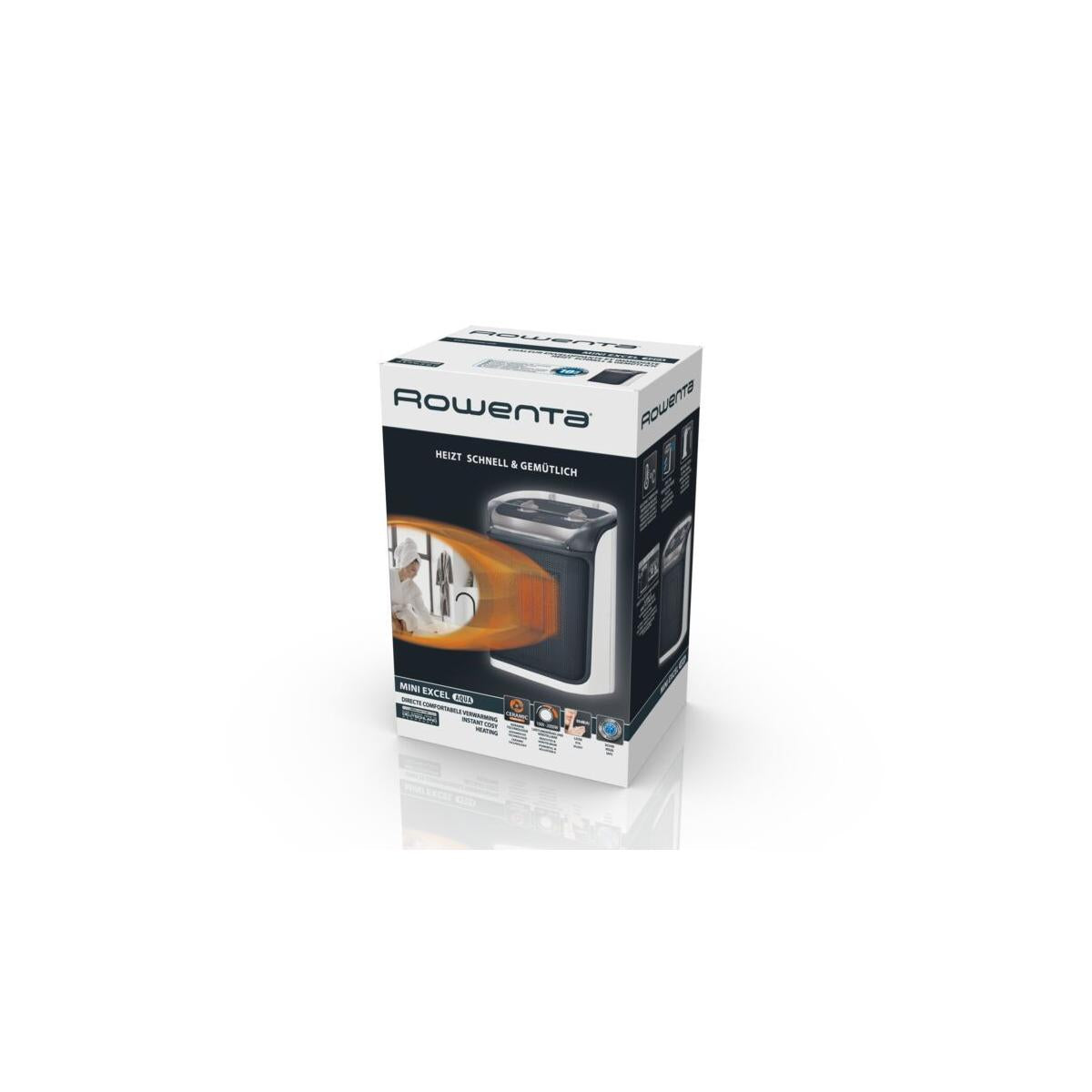 Rowenta Mini Excel Aqua SO9281 Interno Bianco 2000 W Riscaldatore ambiente elettrico con ventilatore