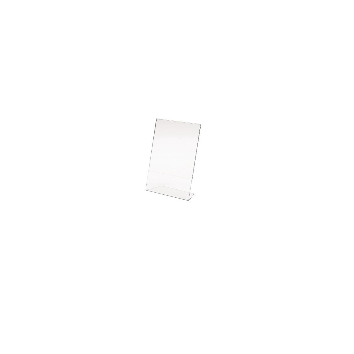 Lebez 7044 supporti per menù Supporto da tavolo Trasparente Acrilico