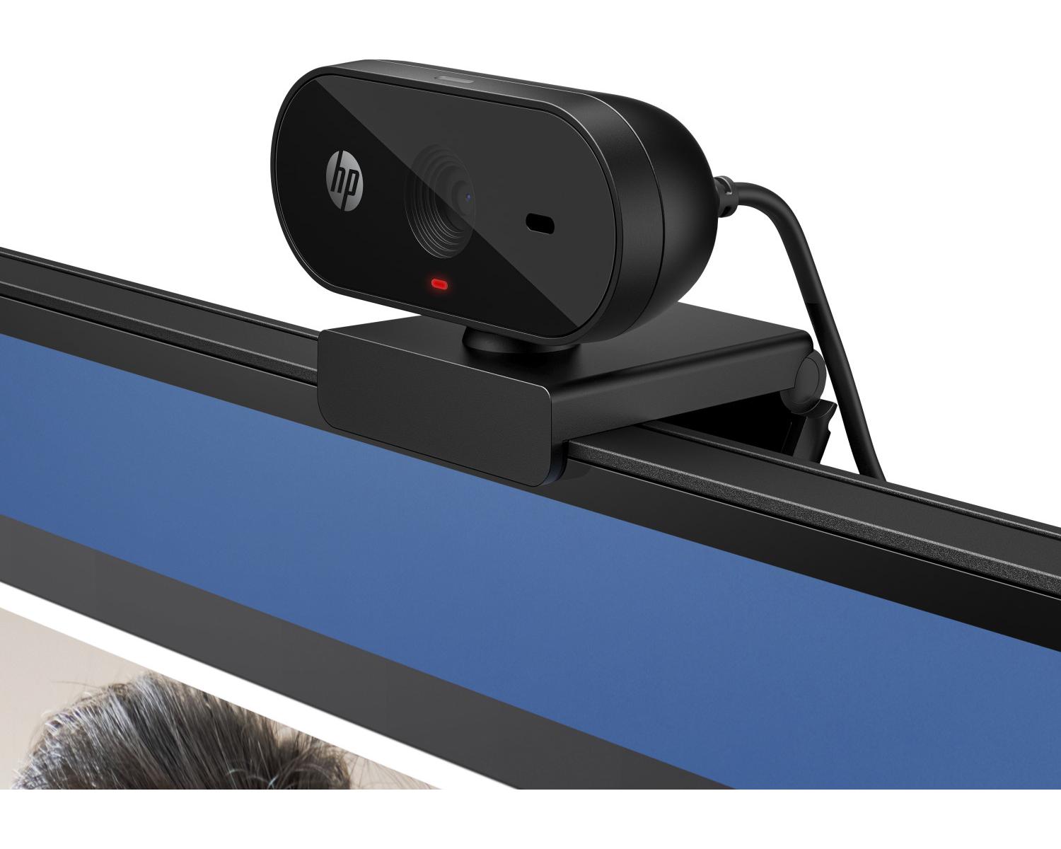 HP 320 FHD webcam 1920 x 1080 Pixel USB Nero