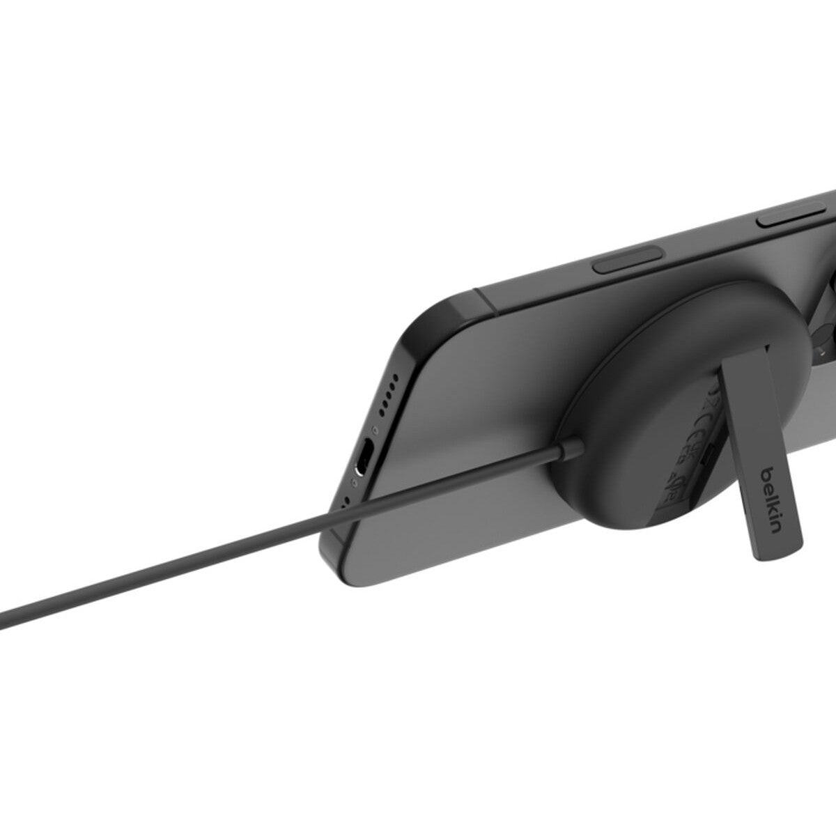 Belkin WIA011HQBK Caricabatterie per dispositivi mobili Auricolare, Smartphone Nero USB Carica wireless Ricarica rapida Interno