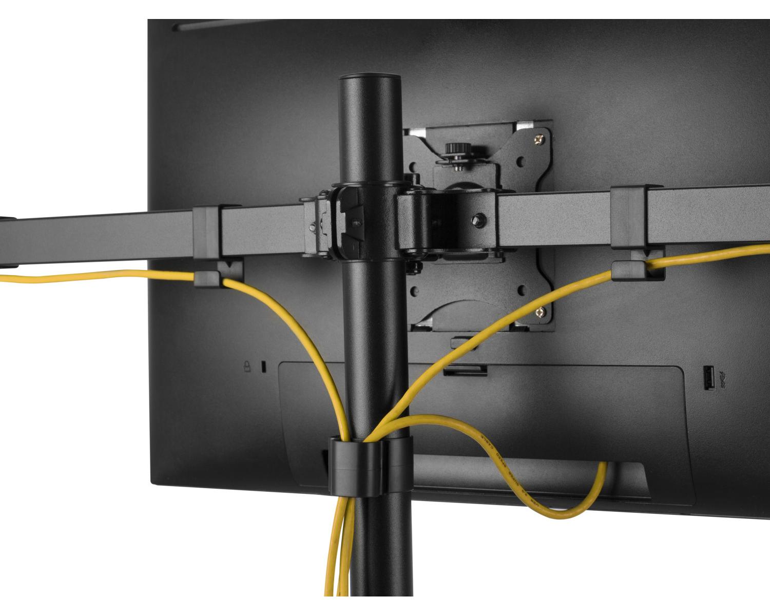Equip 650160 supporto da tavolo per Tv a schermo piatto 81,3 cm (32") Nero Scrivania