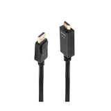 Lindy 36920 cavo e adattatore video 0,5 m DisplayPort HDMI tipo A (Standard) Nero