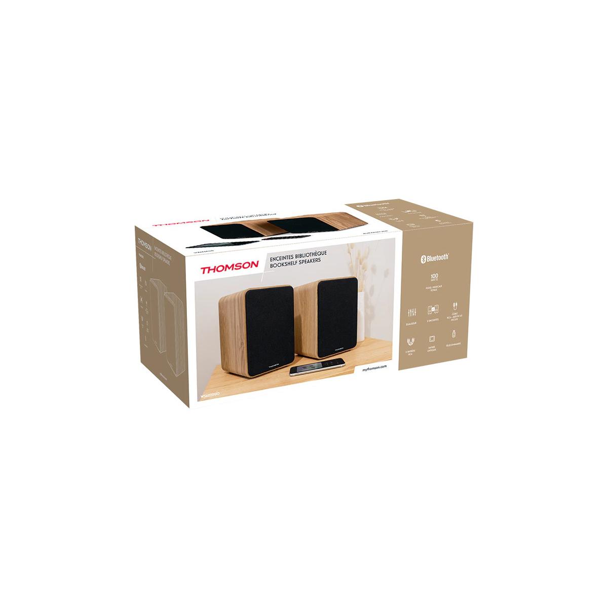 Thomson WS602DUO altoparlante 1-via Legno Cablato 30 W