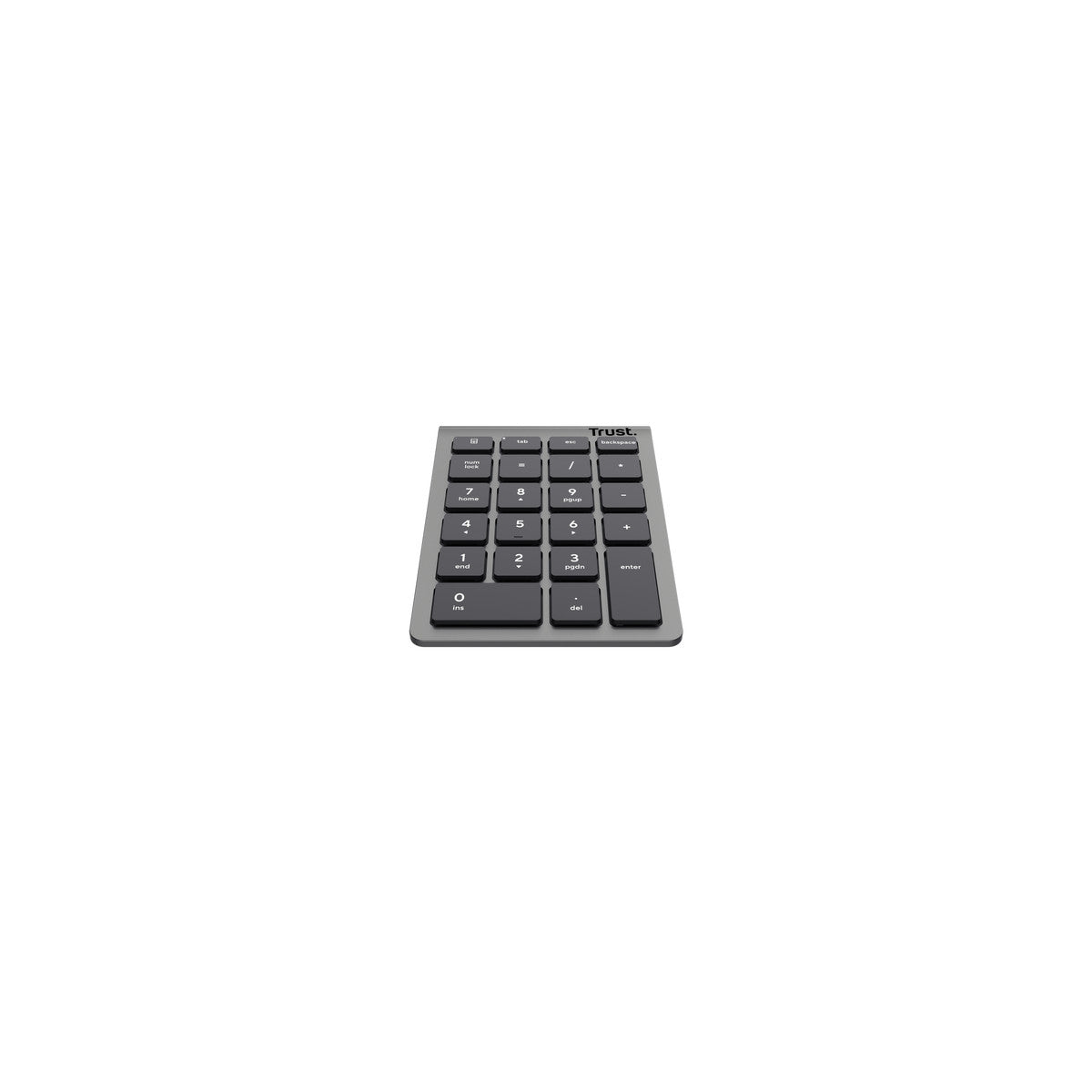 Trust Xalas tastierino numerico Laptop/PC RF Wireless Argento