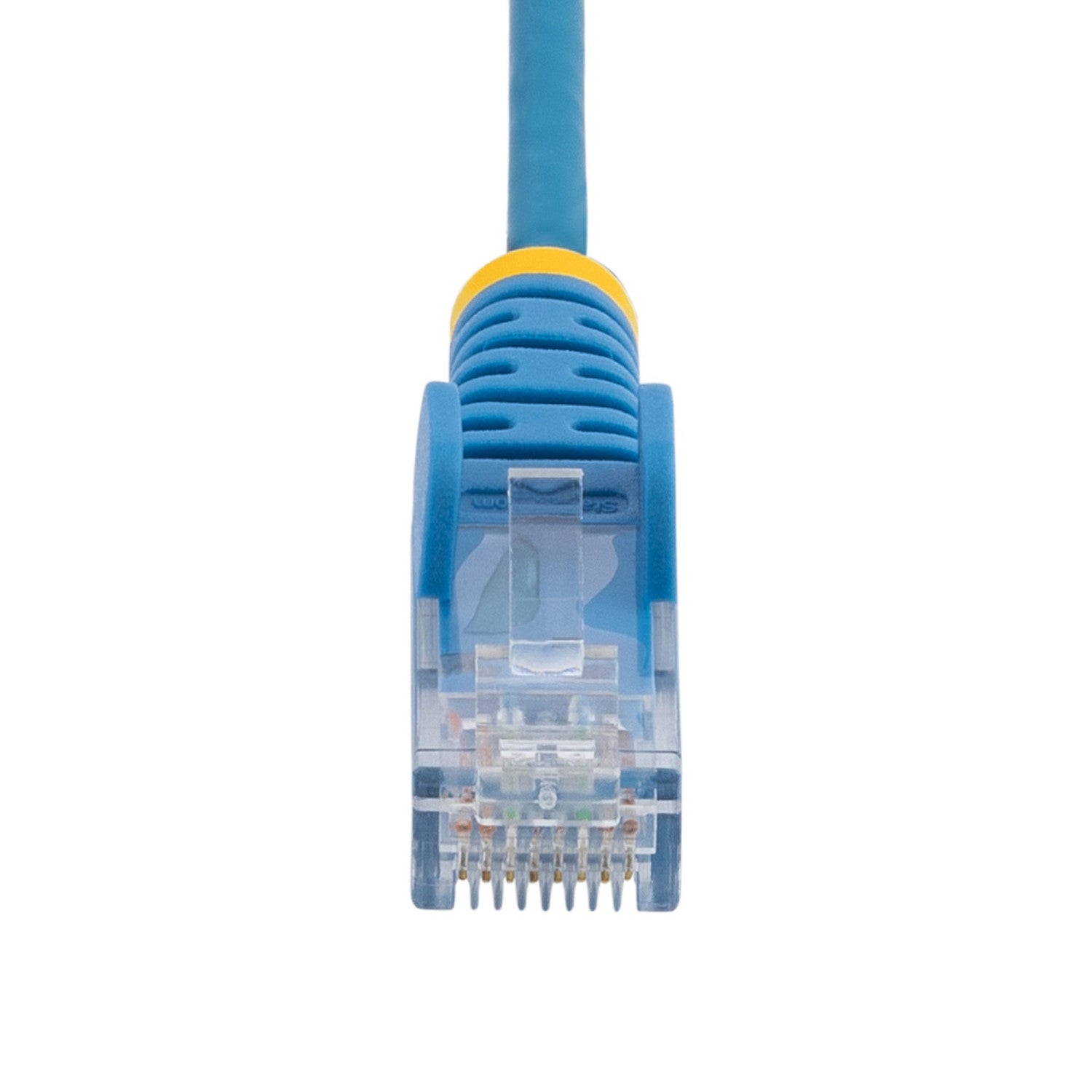 StarTech.com Cavo Ethernet CAT6 Blu da 10m; Patch UTP con Plug RJ45 Antigroviglio e Rilievi di Trazione, Cavo Lan Slim in Rame Puro 28AWG, Sottoposto a test Fluke