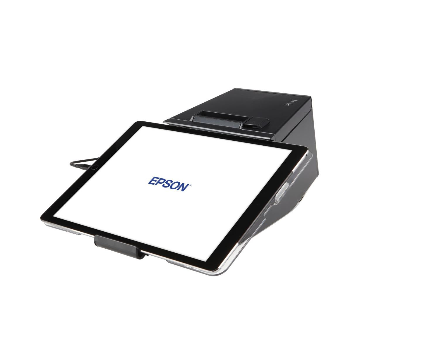Epson TM m30II SL 512 Epson Stampante di ricevute con supporto per tablet USB Ethernet BT NES Lightning Nero