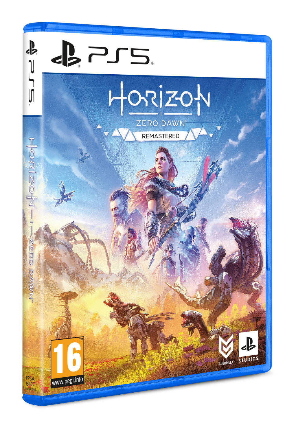 Sony Horizon Zero Dawn Remastered Edition PS5 Rimasterizzata Arabo, BRA, Tedesca, Inglese, ESP, Francese, ITA, Polacco, Portoghese, Russo PlayStation 5