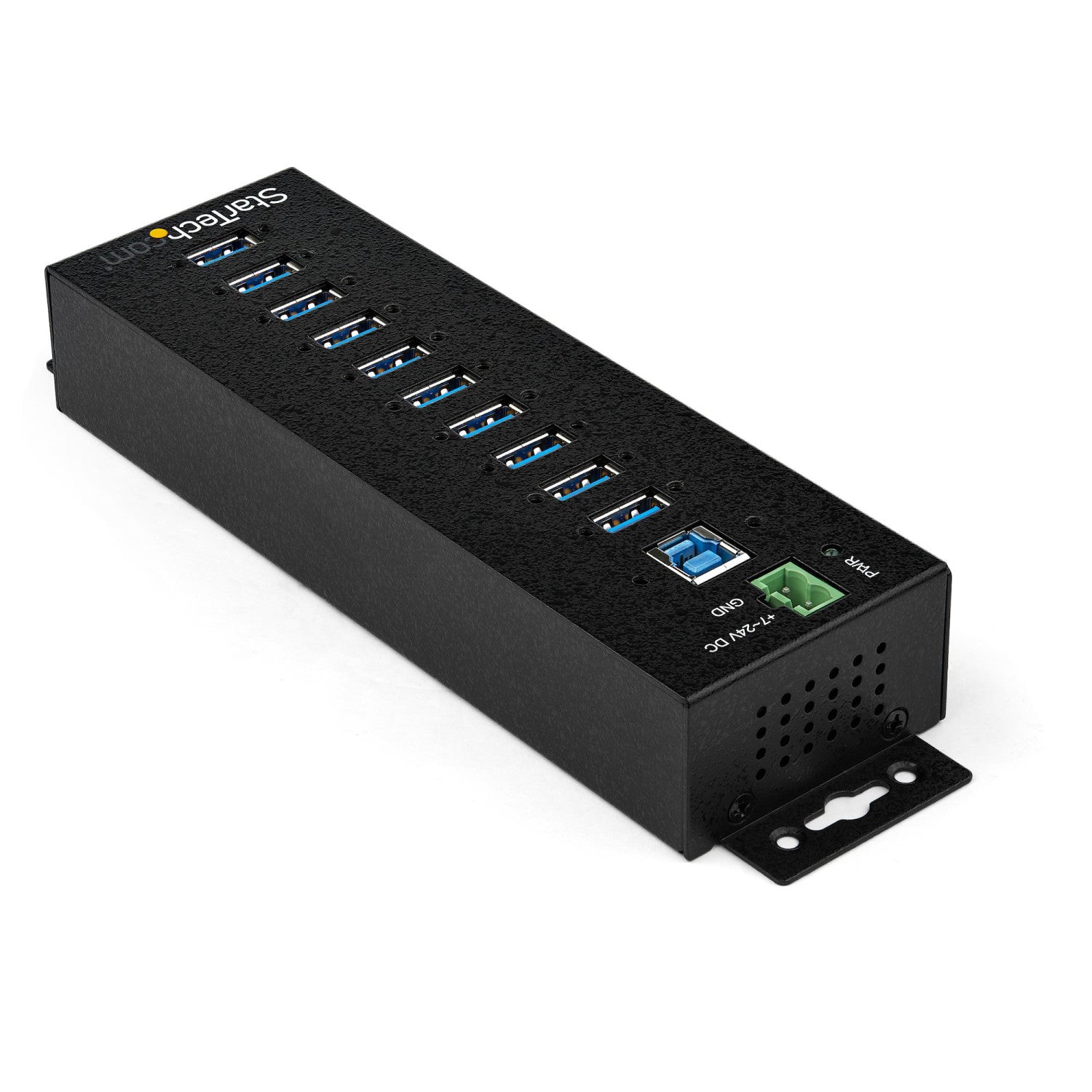 StarTech.com HB30A10AME hub di interfaccia USB 3.2 Gen 1 (3.1 Gen 1) Type-B 5000 Mbit/s Nero