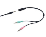 Equip Chat Headset Auricolare Cablato A Padiglione Musica e Chiamate Nero