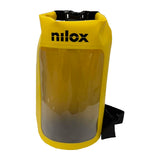 Nilox Dry Bag 5L Impermeabile IPX6 Roll-Top PVC Giallo/Nero