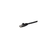 StarTech.com Cavo patch CAT6 1,5 m - Filo di rame al 100 - Connettore antistrappo - Nero