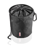 Sacchetto con Gancio Leifheit 80031 per Mollette Antisporco per Bucato Fresco in Tessuto a Maglia Stretta Poliestere Nero