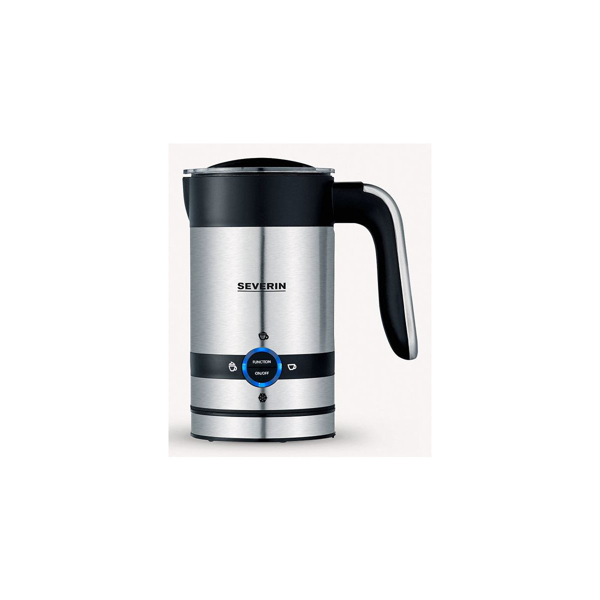 Severin SM 3584 montalatte e scaldalatte Nero, Acciaio inox