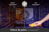 LG InstaView WSED7612S Forno 76L Classe A EasyClean, Pirolisi, Air Fry, Sous Vide, Wi-Fi
