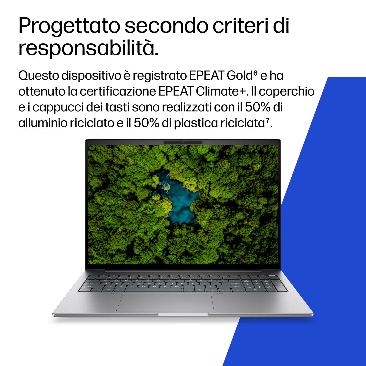 HP ZBook 8 G2i 16 Wolf Pro Security Edition Copilot PC Intel Core Ultra 7 356H Workstation mobile 40,6 cm (16") WUXGA 32 GB DDR5-SDRAM 1 TB SSD NVIDIA RTX PRO 500 Blackwell Wi-Fi 7 (802.11be) Windows 11 Pro AI Workstation, AI PC Argento