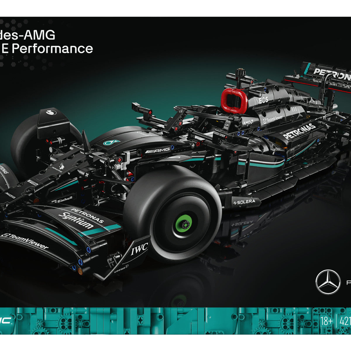 LEGO Technic Mercedes-AMG F1 W14 E Performance 1642 Pezzi 18