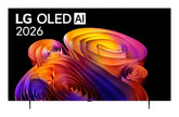 LG OLED AI 65pollici Serie B6 OLED65B65LA, 4K, Nero perfetto, Dolby Vision, Processore α8 Gen3, 120Hz, G-Sync, SMART TV 2026