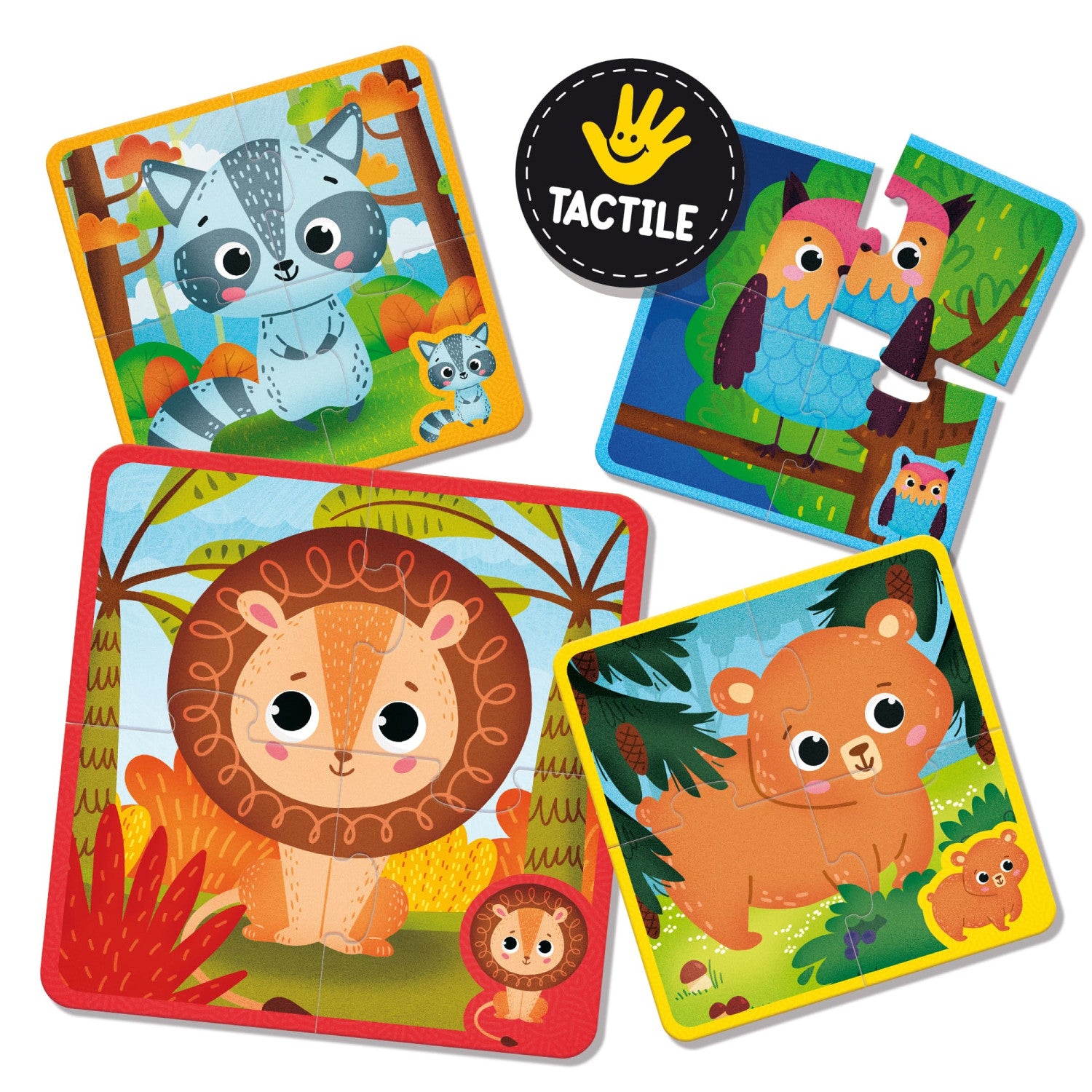 Lisciani Montessori Baby Touch Puzzle