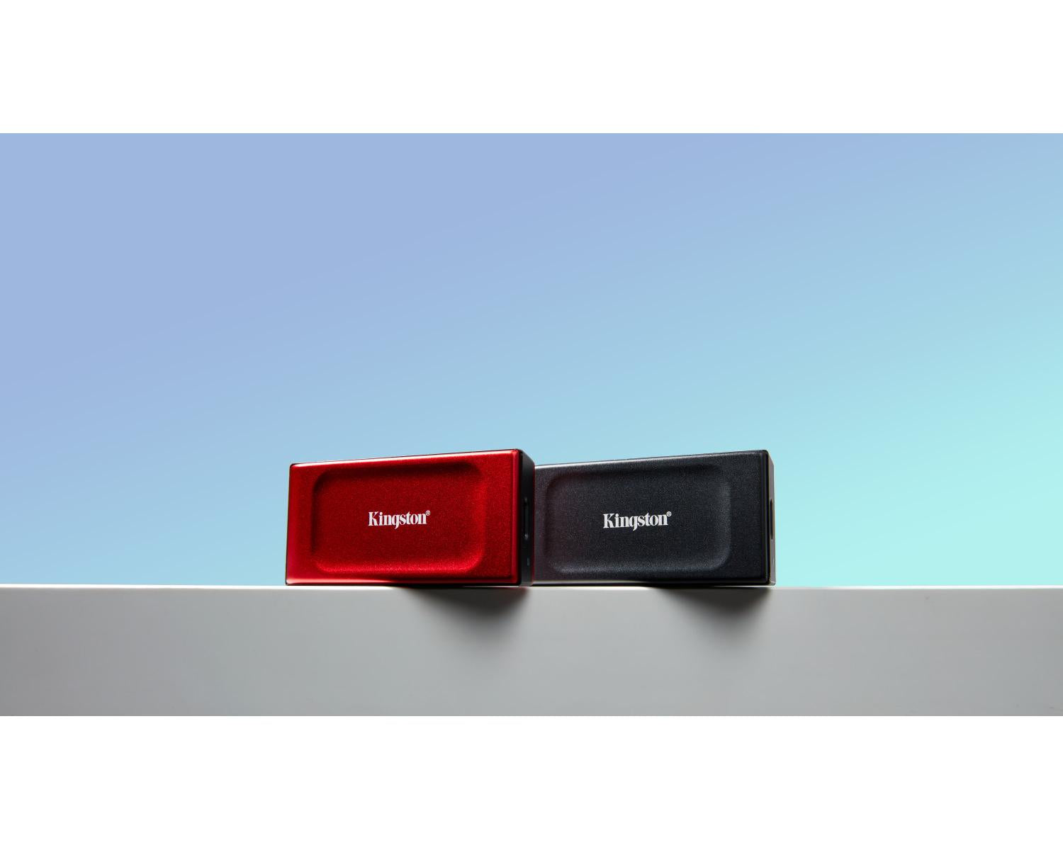 Kingston Technology 1TB SSD esterno XS1000 USB 3.2 Gen 2. Rosso