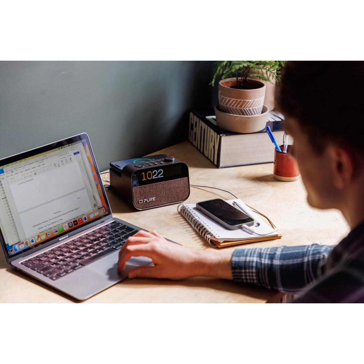 Pure Moment Charge Portatile Digitale Nero