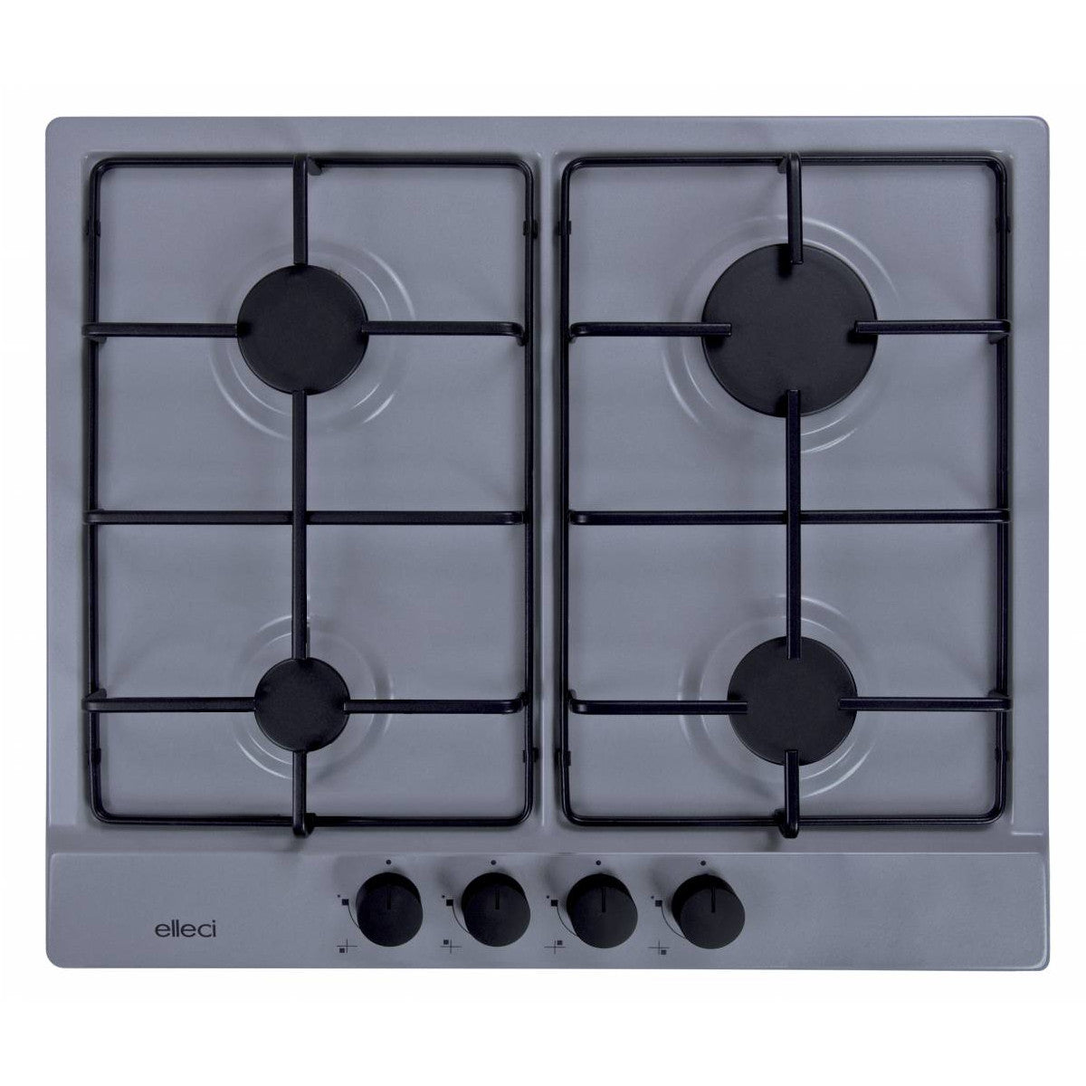Elleci Style 60 G48 piano cottura Grigio Da incasso 58 cm Gas 4 Fornelli