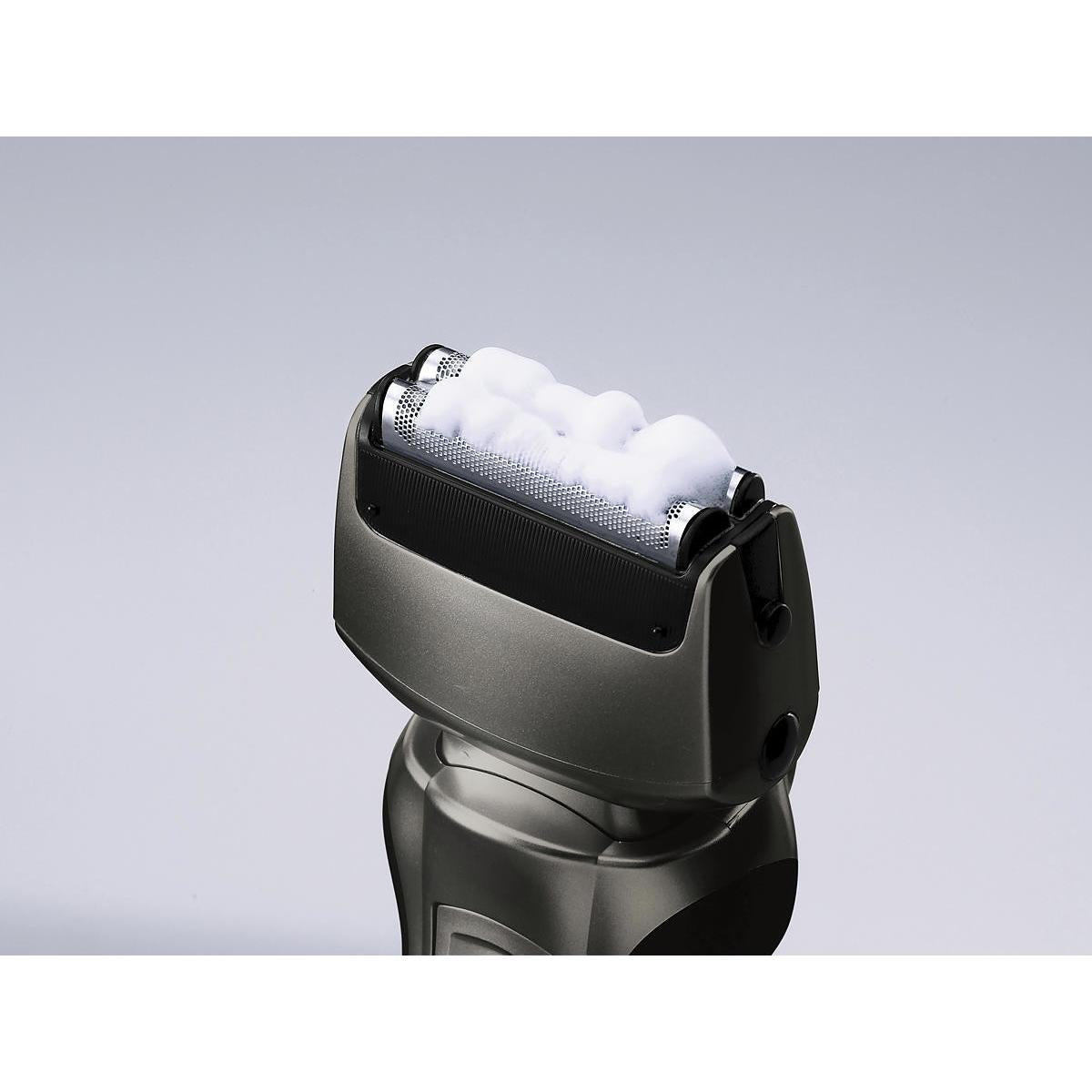 Panasonic ES-RW33-H503 Rasoio 2 Lame WET DRY Grigio scuro Trimmer Baffi e Basette