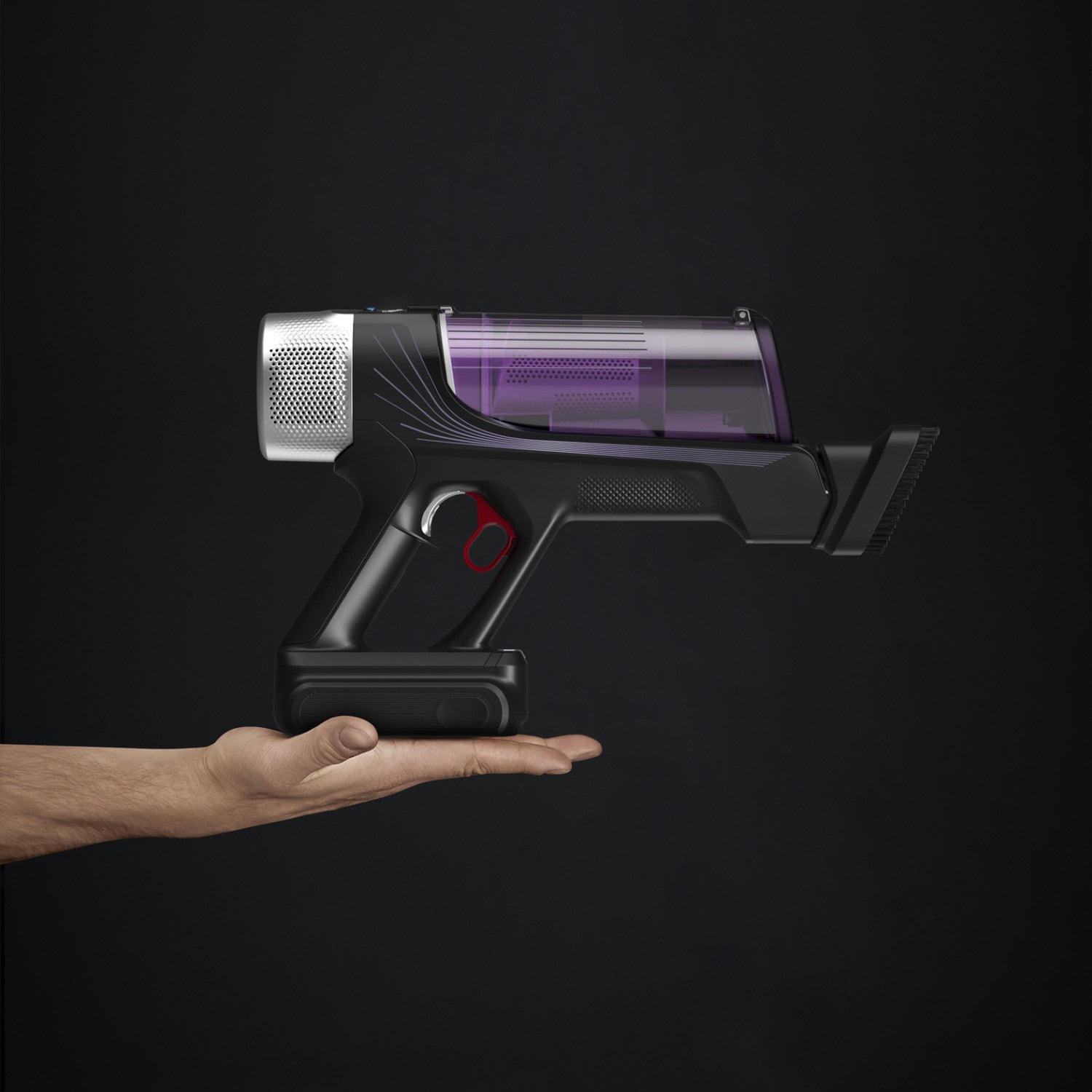 Rowenta X-Force Flex 9.60 RH2037 aspirapolvere senza filo Nero Viola Senza sacchetto