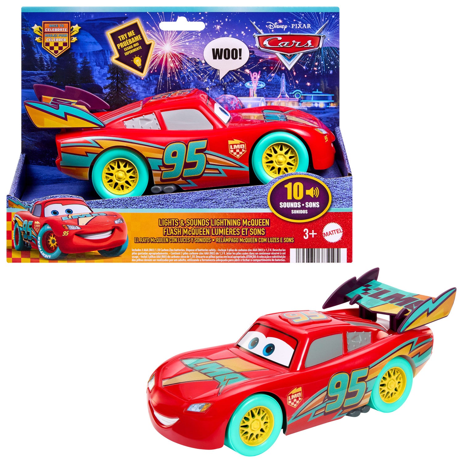 Disney Pixar Cars JMT55 veicolo giocattolo