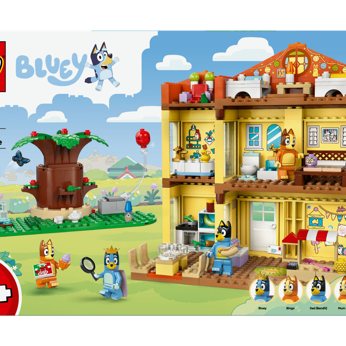 LEGO Bluey 11203 Casa della Famiglia di Bluey Playset 4 Anni 382 Pezzi