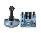 Thrustmaster TCA Captain Pack X Airbus Edition USB Joystick Leva di Controllo del Motore Analogico PC Xbox Nero Grigio