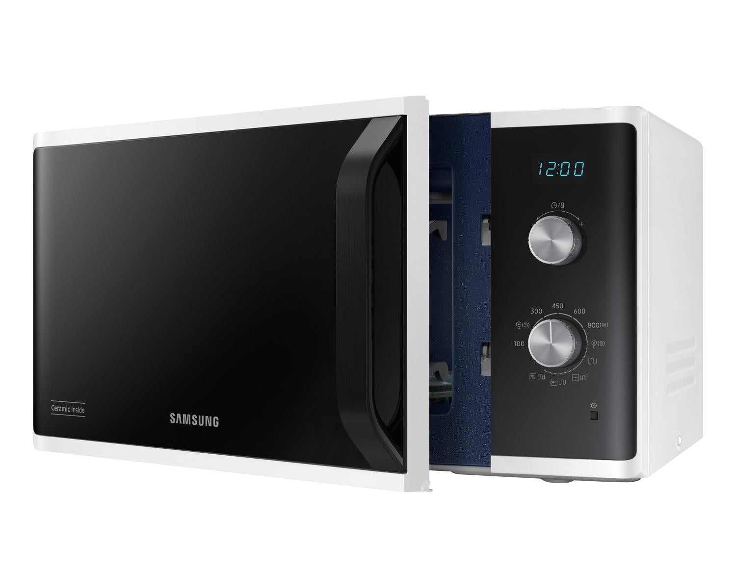 Samsung MG23K3614AW Forno Microonde Con Grill Dual Dial Bianco