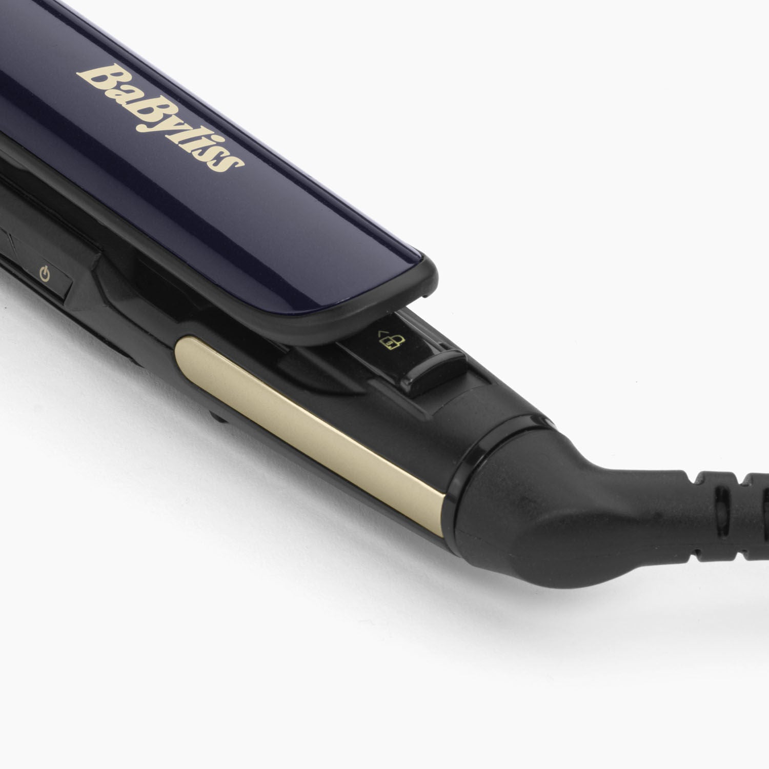 BaByliss ST484E messa in piega Piastra per capelli Caldo Nero, Oro 3,3 m
