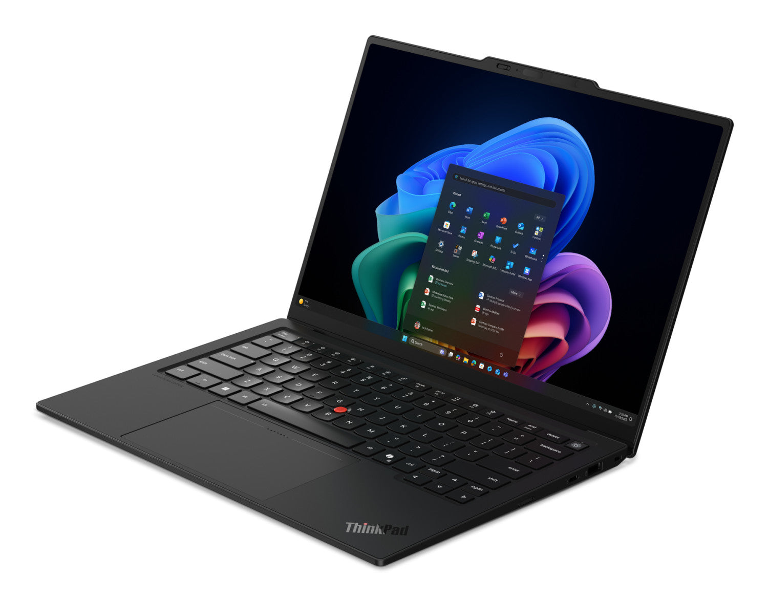 Lenovo ThinkPad X1 Carbon Gen 14 Aura Edition Copilot+ PC Intel Core Ultra 7 355 Computer portatile 35,6 cm (14") Touch screen WUXGA 32 GB LPDDR5x-SDRAM 1 TB SSD Wi-Fi 7 (802.11be) Windows 11 Pro Nero Italiano