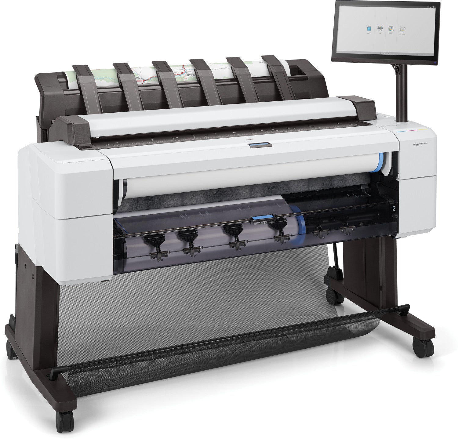 HP 3XB78A Stampante T2600 Grandi Formati Getto d'Inchiostro a Colori 2400x1200 DPI A0 841x1189 mm LAN Bianco Nero