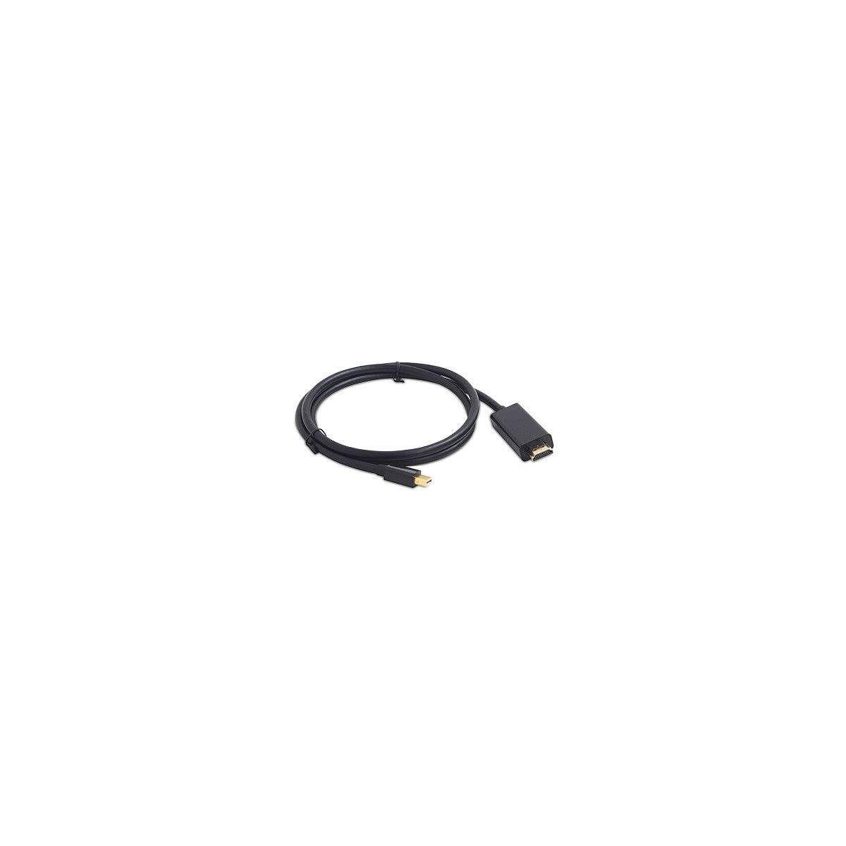 Hamlet XVCMDP-HDM180 cavo e adattatore video 1,8 m Mini DisplayPort HDMI Nero