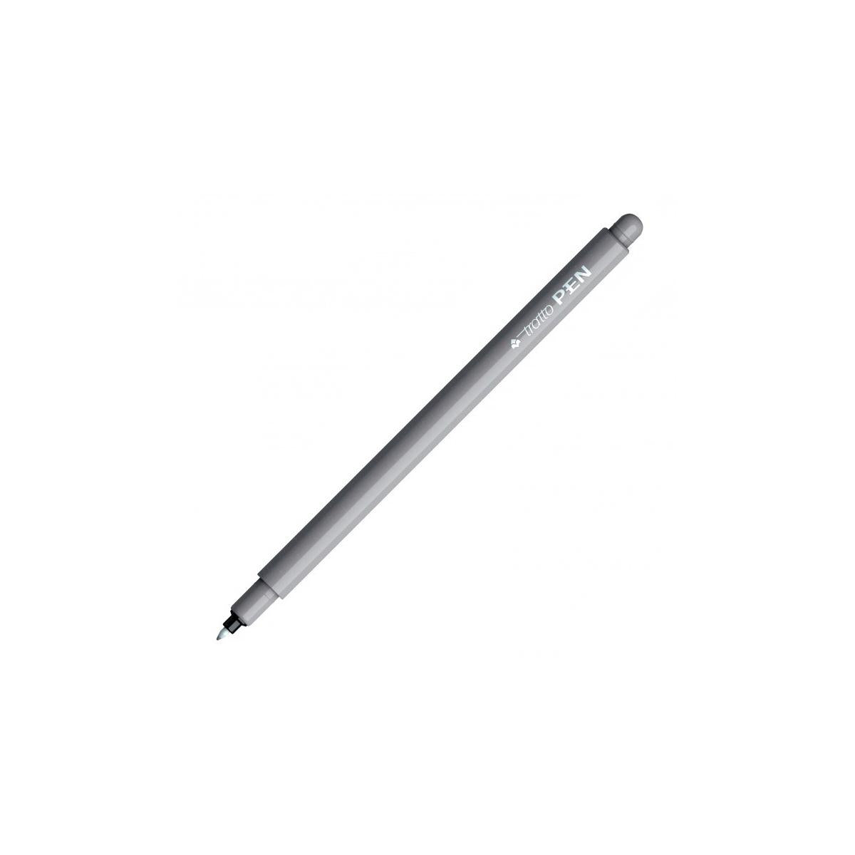 Tratto Pen penna tecnica Fine Grigio 12 pz