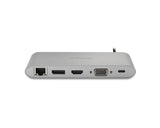 Kensington Docking station portatile senza driver doppia uscita video UH1440P USB-C 5 Gbps DP/HDMI/VGA